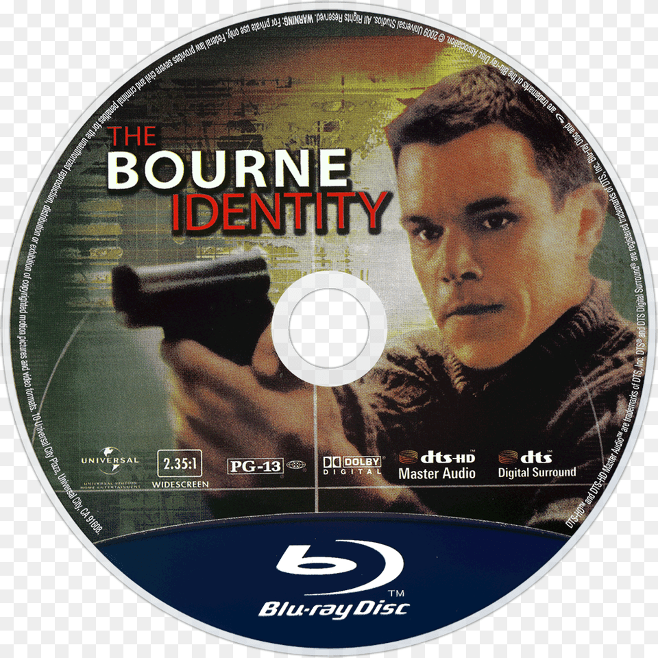 The Bourne Identity Epub Download Bourne Identity Blu Ray Cover, Disk, Dvd, Adult, Male Free Transparent Png