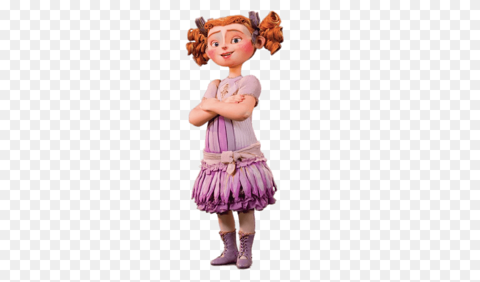 The Boxtrolls Character Winnie Portley Rind Arms Crossed, Child, Doll, Female, Girl Png Image