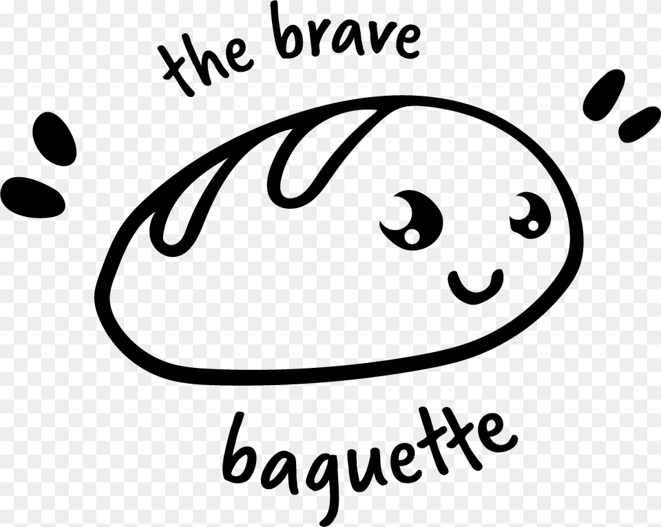 The Brave Baguette, Gray Free Png