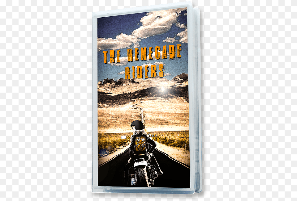 The Brief Was To Create A Vhs Cover Of 39the Renegade Poster, Publication, Book, Adult, Person Free Png Download