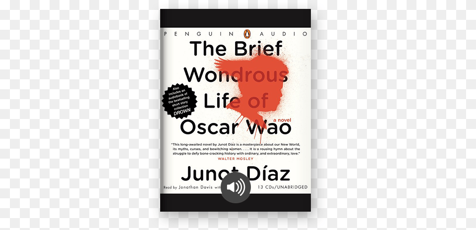 The Brief Wondrous Life Of Oscar Wao By Junot Diaz Brief Wondrous Life Of Oscar Wao, Advertisement, Poster Png Image