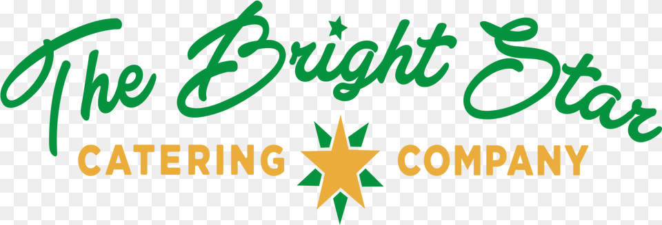 The Bright Star Catering Catering Holiday Meals Graphic Design, Symbol, Text Free Transparent Png