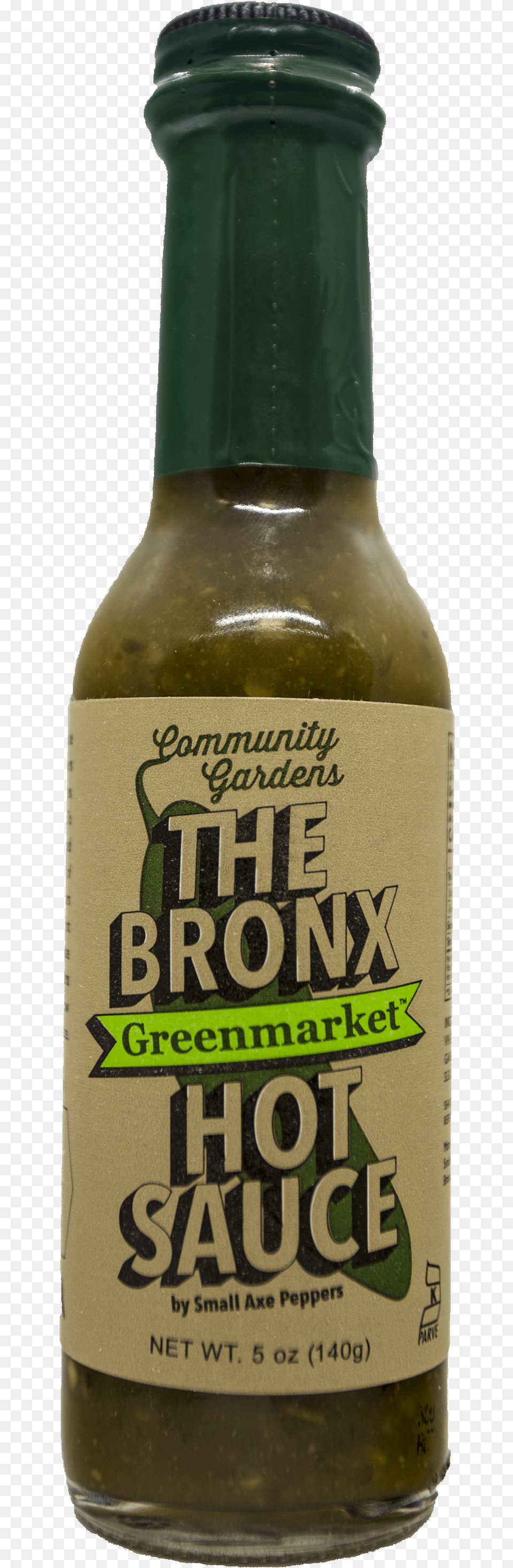The Bronx Green Hot Sauce Bronx Hot Sauce Greenmarket, Alcohol, Beer, Beverage, Bottle Png
