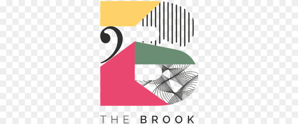 The Brook Logo Cropped Rgb With White Spacpe, Art, Graphics, Advertisement, Poster Free Png Download