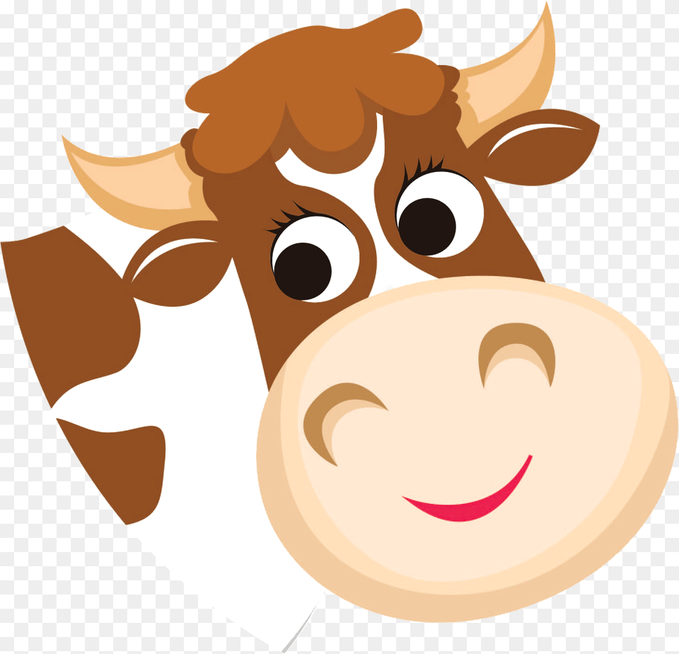 The Brown Cow Tanning Co Cartoon, Animal, Cattle, Livestock, Mammal Free Transparent Png