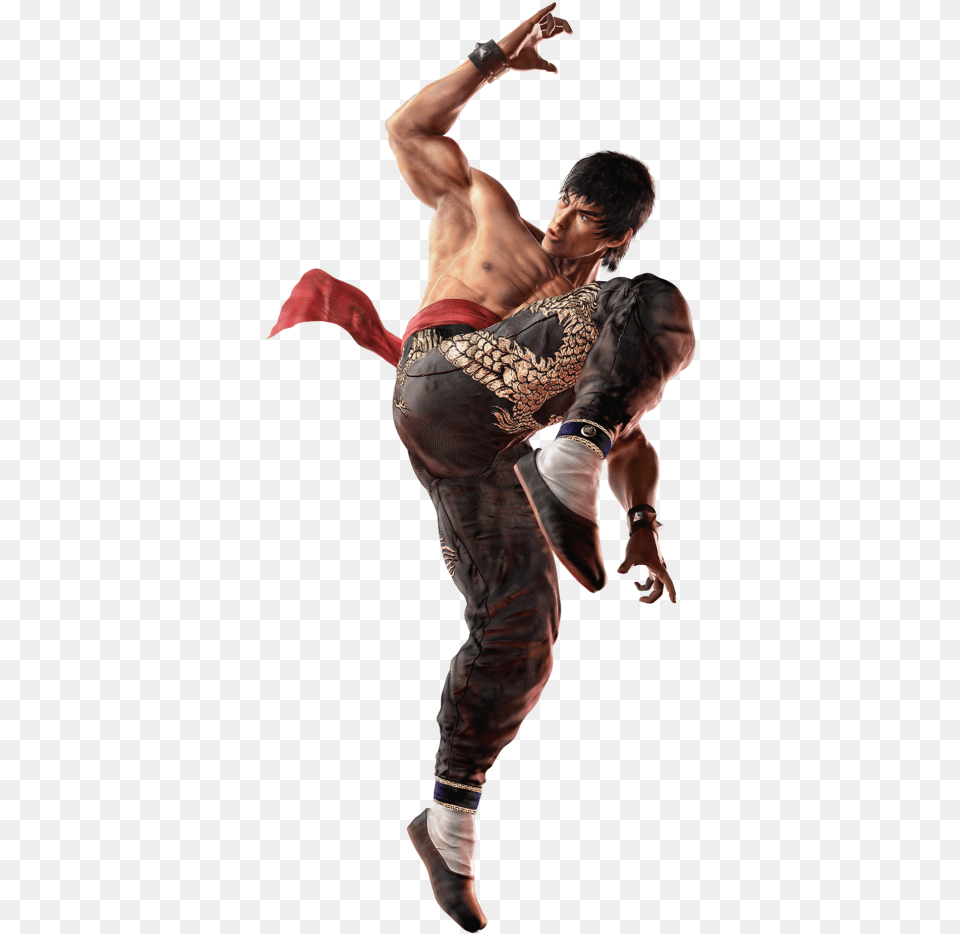 The Bruce Lee Game Character Concept Giant Bomb Marshall Law Tekken, Dancing, Leisure Activities, Person, Adult Png