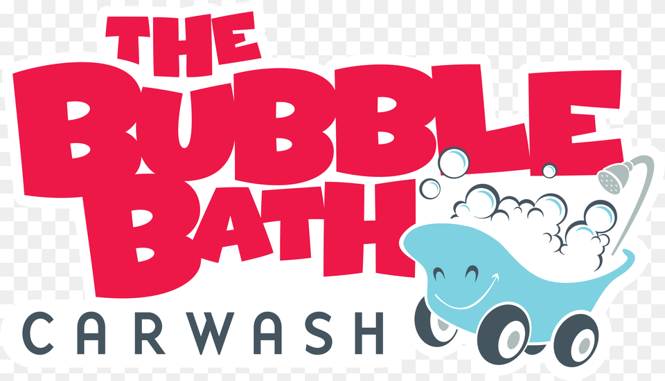 The Bubble Bath Car Wash Logo Bubble Bath Car Wash, Sticker, First Aid, Text Free Png Download