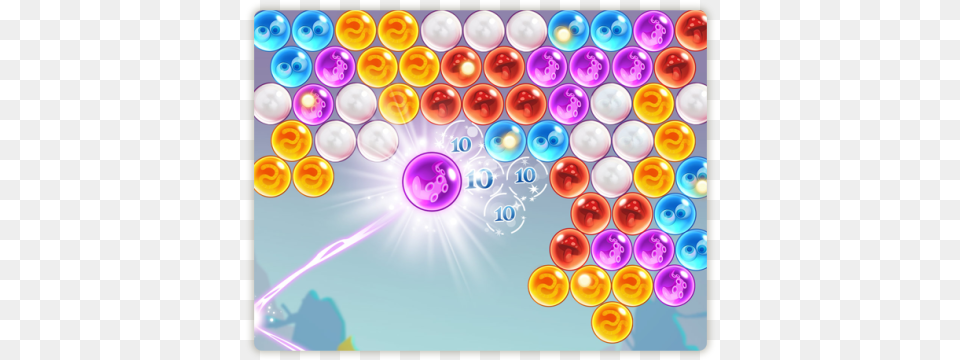 The Bubble Shooter Usually Contains Two Colored Bubbles Bubble Witch 3 Iphone, Art, Graphics, Accessories, Sphere Png Image
