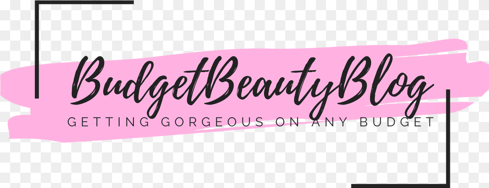 The Budget Beauty Blog Calligraphy, Text, Handwriting Png Image