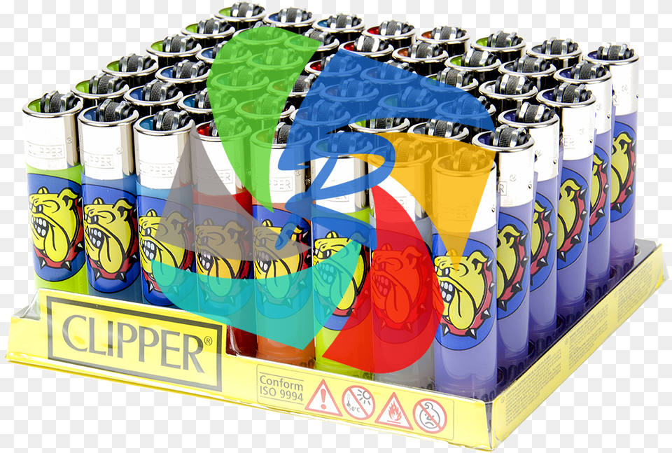 The Bulldog Clipper Lighters Translucent X48 Clipper, Tin, Can Free Transparent Png