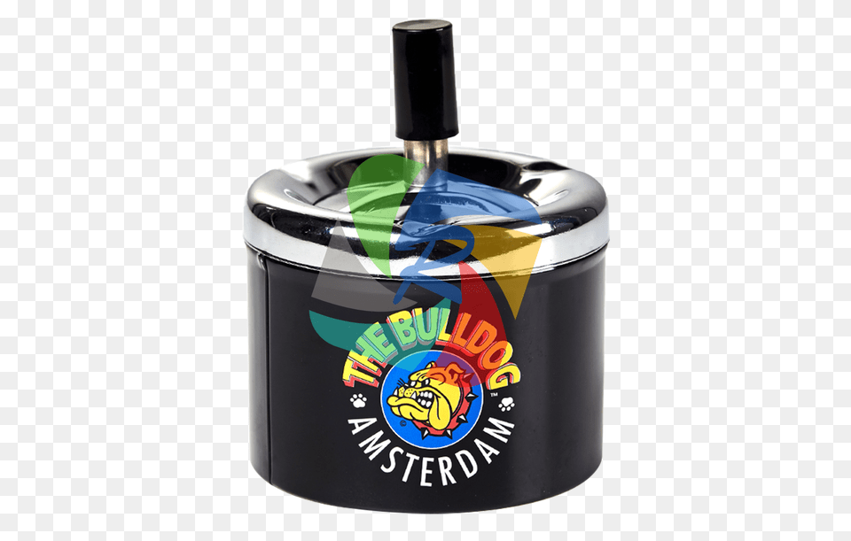 The Bulldog Diameter Spinning Ashtray, Bottle, Shaker Png