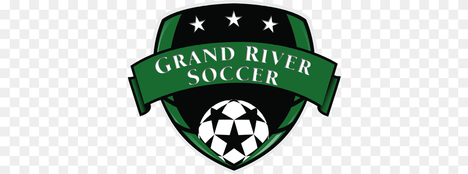 The Bullet Club V Back That Pass Up Grand River Soccer Club, Logo, Symbol, Clothing, Hardhat Free Png Download