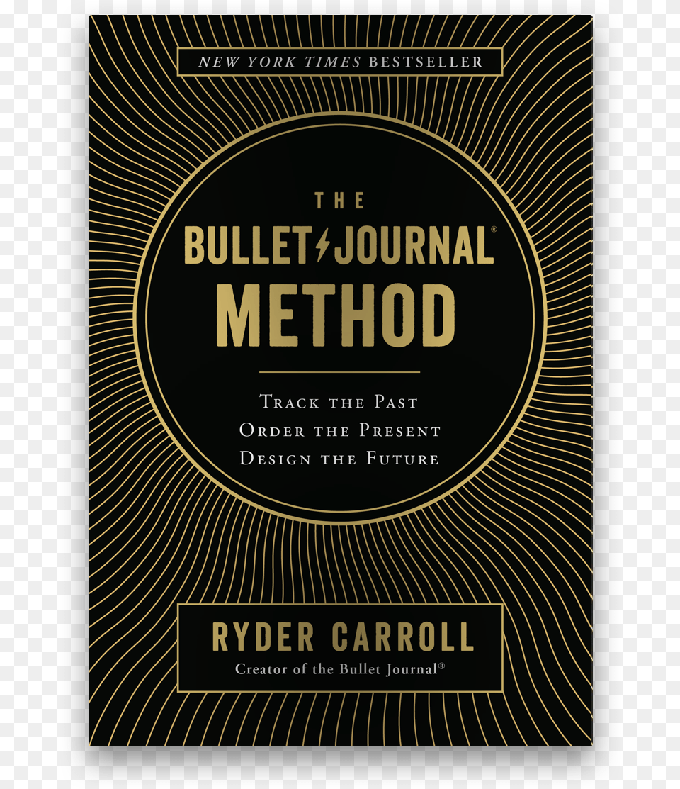 The Bullet Journal Method By Ryder Carrollclass Mthode Bullet Journal, Advertisement, Poster, Book, Publication Free Png