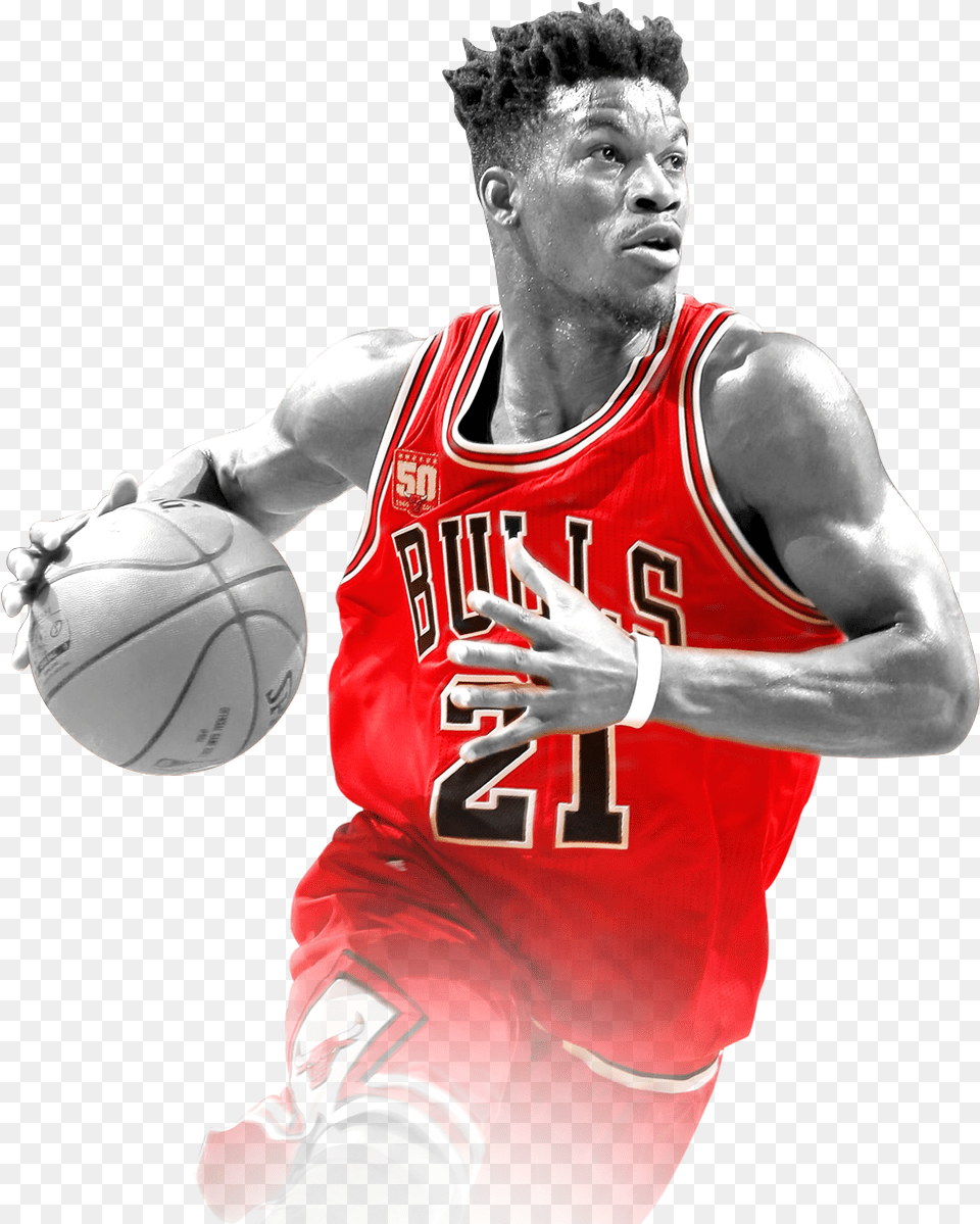The Bulls Went Into The 2016 2017 With Dwyane Wade Jimmy Butler No Background, Sport, Ball, Basketball, Basketball (ball) Png