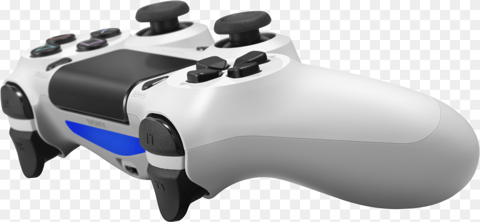The Bundle With The All White Exterior While Slightly Playstation 4 Dual Shock 4 Glacier White, Electronics, Joystick Free Png