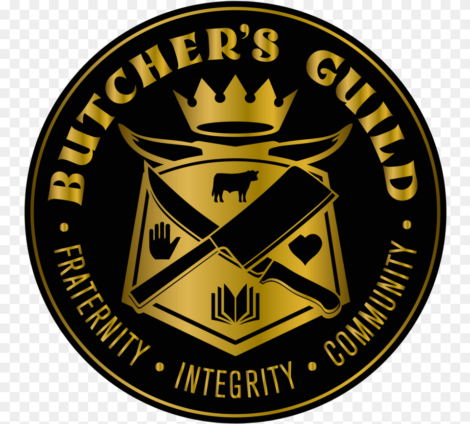 The Butchers Guild Butchers Guild, Logo, Badge, Symbol, Emblem Png Image