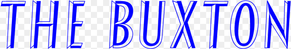 The Buxton Logo Blue, Light, Neon, Text Png