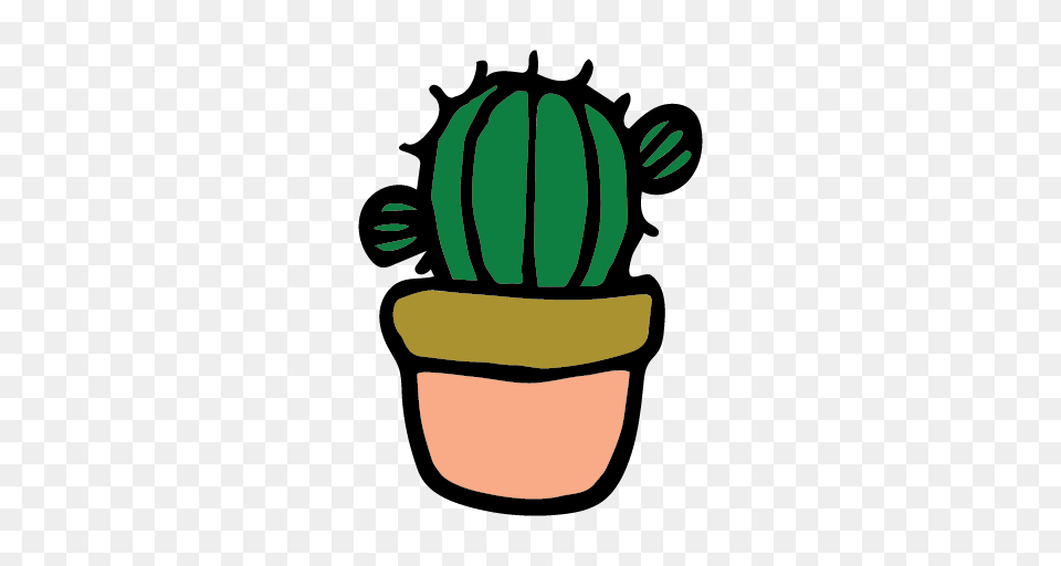 The Cactus Creative Diy Arts Crafts, Plant, Potted Plant, Food, Produce Free Png