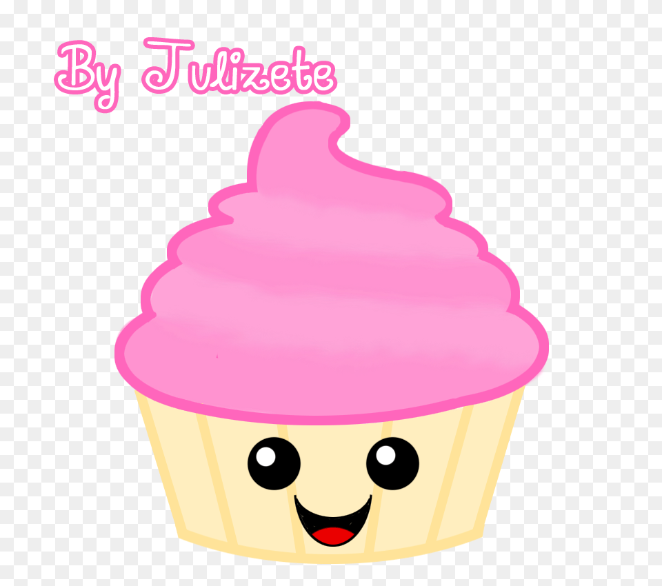 The Caker Hippo Cartoon Icing Cake Cupcake Topper The Caker, Food, Cream, Dessert, Ice Cream Free Png Download