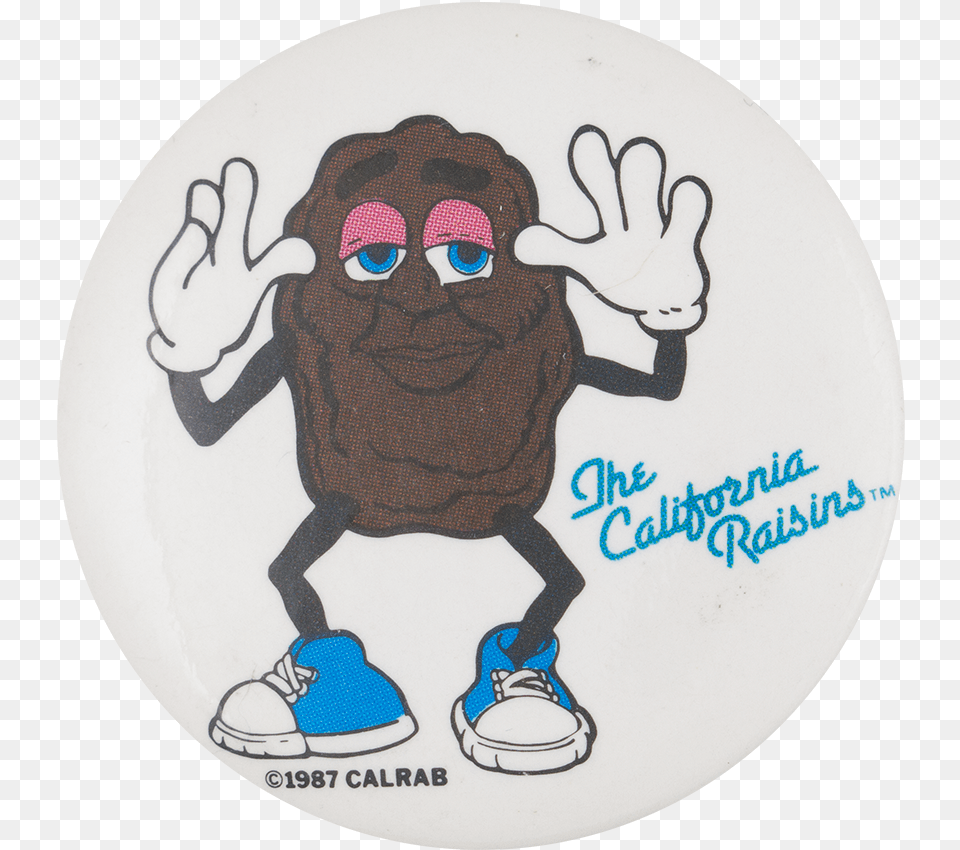 The California Raisins Hands California Raisins 2 The Raisins Sold Out Vhs, Sticker, Baby, Person, Face Free Png Download