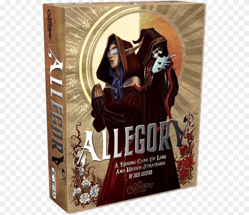 The Calliope Game Night Extravaganza Spotlight Allegory Allegory Board Game Art, Book, Publication, Adult, Female Free Png