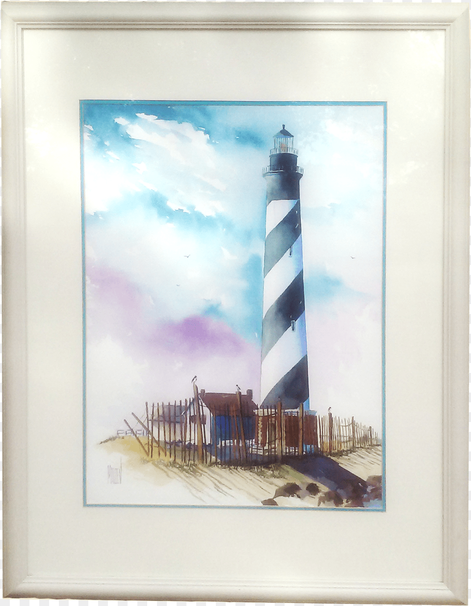 The Cape Hatteras Lighthouse Picture Frame, Architecture, Beacon, Building, Tower Free Transparent Png