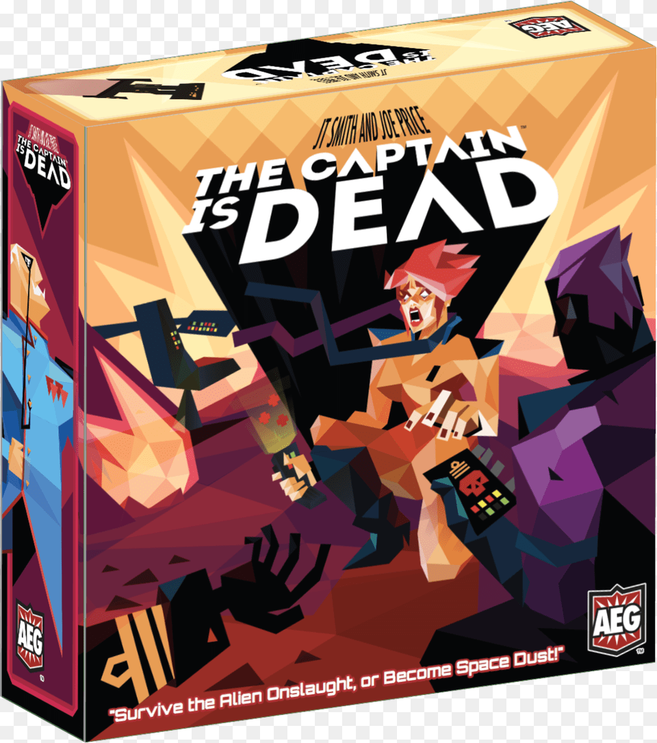 The Captain Is Dead 3d Box, Person, Book, Publication, Face Free Png Download