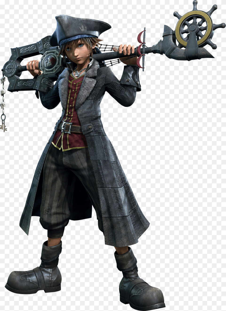 The Caribbean Kingdom Hearts Database Kingdom Hearts Pirate Sora Free Transparent Png