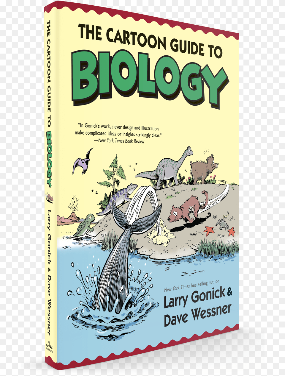 The Cartoon Guide To Biology Poster, Book, Publication, Whale, Sea Life Free Png
