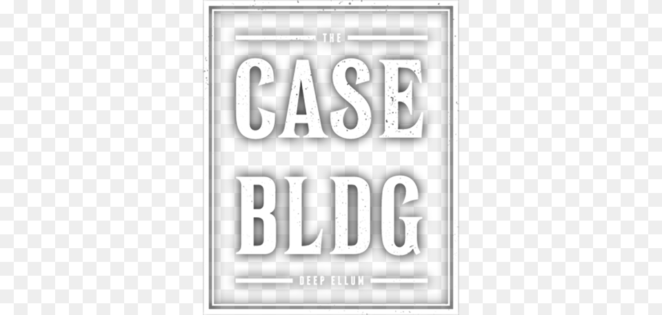 The Case Bldg White Logo At The Case Building Apartments, Text, Advertisement, Symbol, Number Free Png Download