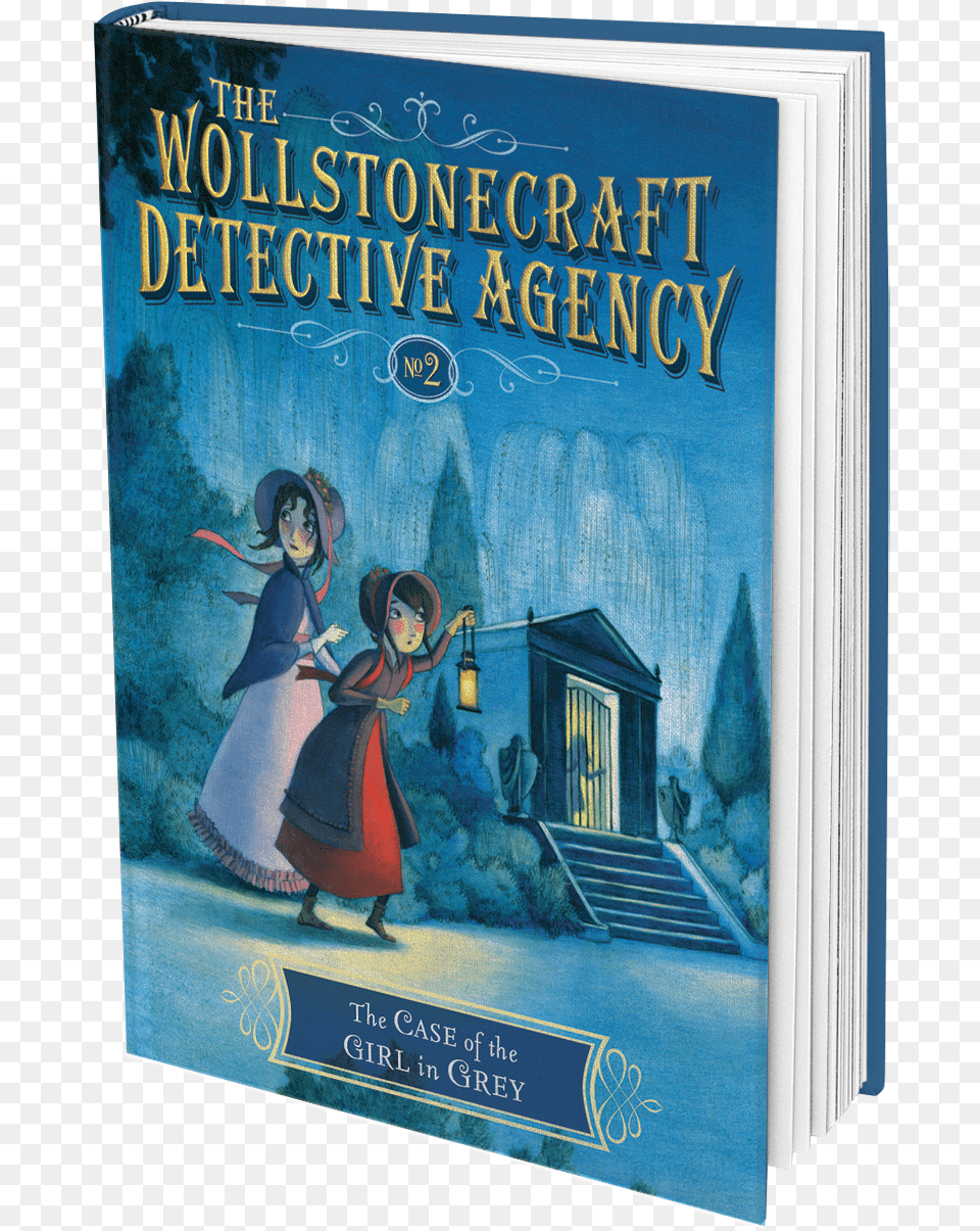 The Case Of The Girl In Grey Wollstonecraft Detective Agency, Adult, Publication, Person, Novel Free Png