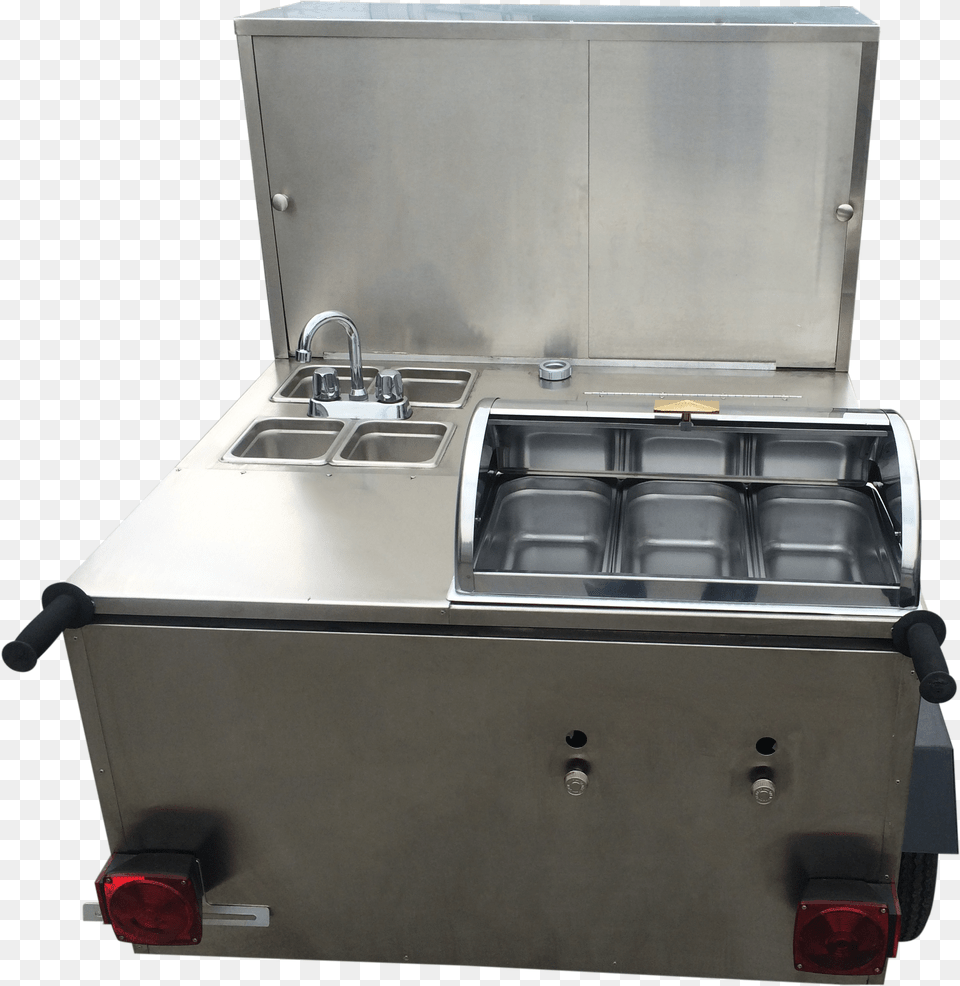 The Cash Cow Hot Dog Cart Barbecue Grill, Sink, Sink Faucet, Device, Appliance Png