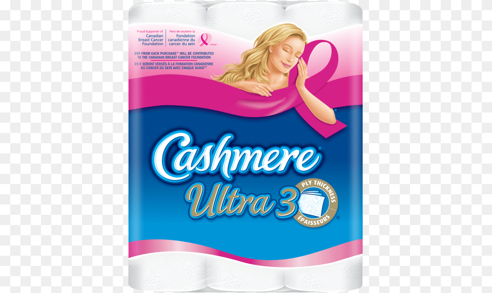 The Cashmere Limited Edition Pink In Support Of Breast Breast Cancer Awareness Cashmere, Paper, Towel, Adult, Female Png Image
