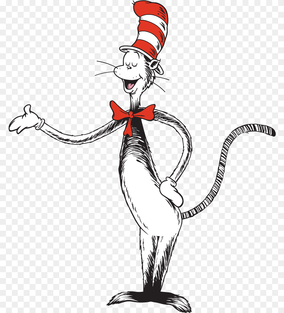 The Cat In The Hat T Shirt Dr Cat In The Hat, Book, Comics, Publication, Adult Png