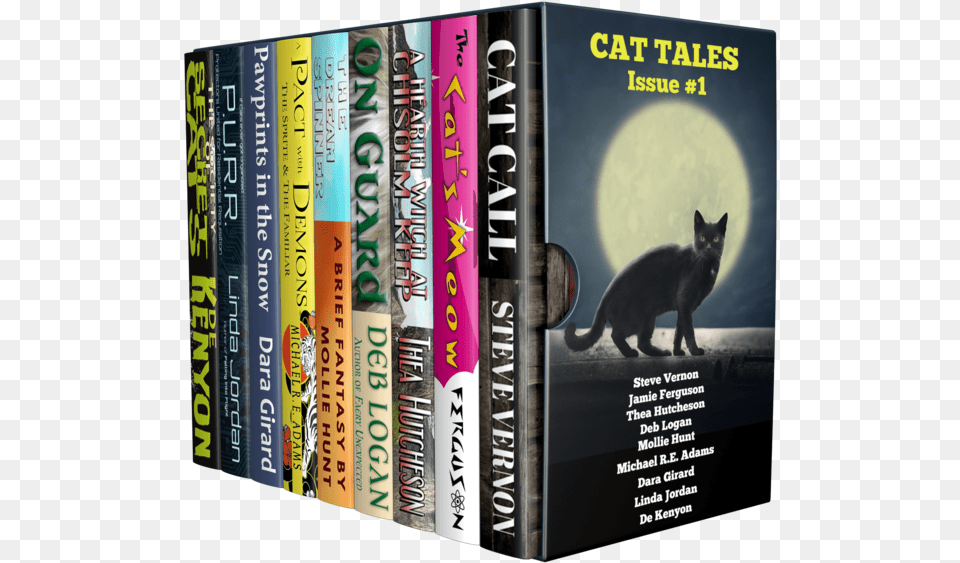 The Cat Tales Bundle Black Cat, Book, Publication, Animal, Mammal Free Png