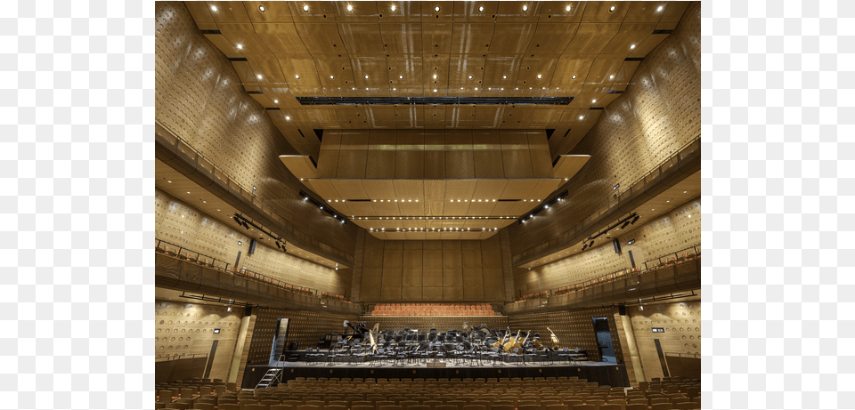 The Ceiling And The Back Wall Of The Stage Of The Koningin Koningin Elisabethzaal Concert Hall, Auditorium, Person, People, Theater Png Image