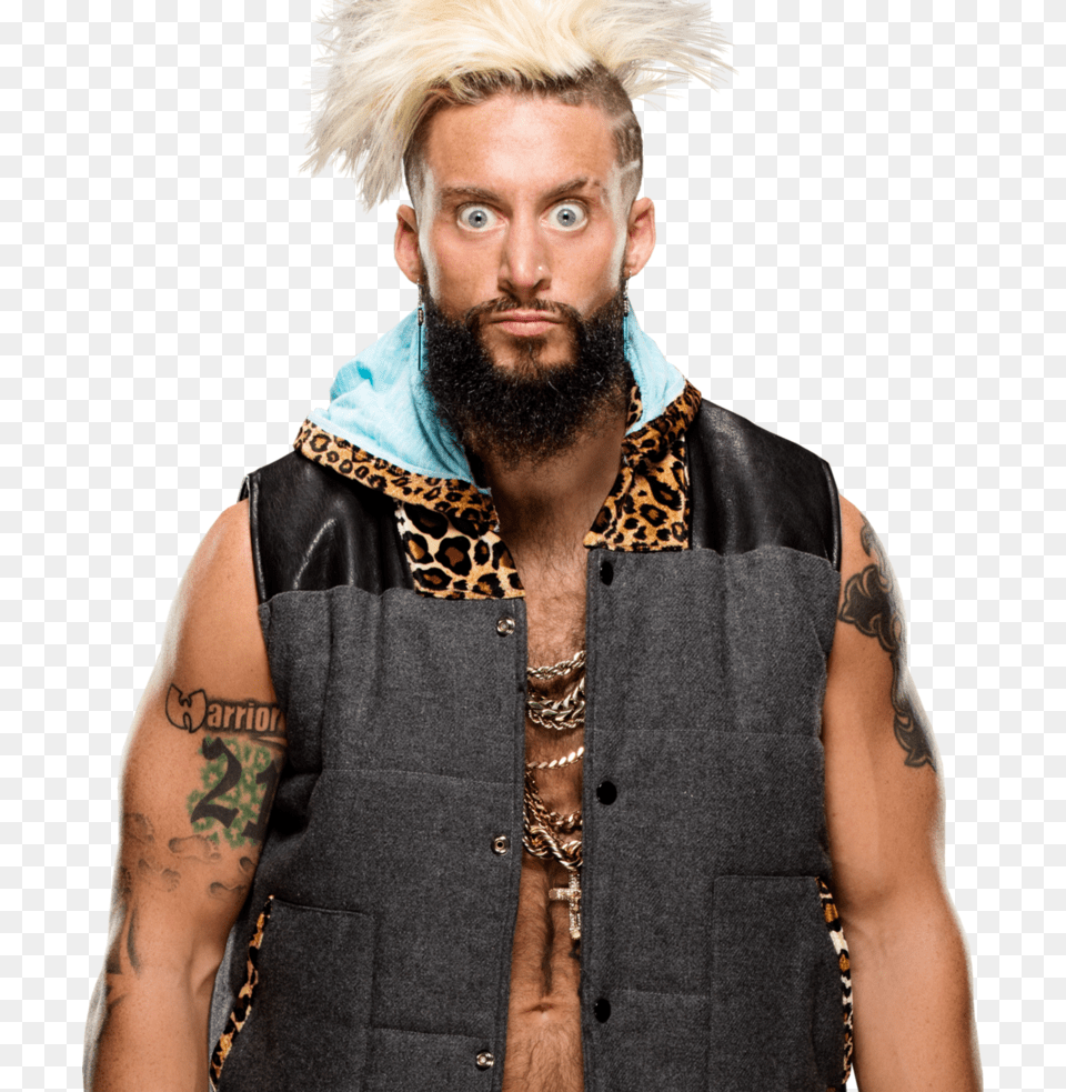The Certified G Himself For Those Who Don39t Know Him Enzo Wwe, Vest, Tattoo, Clothing, Skin Free Transparent Png