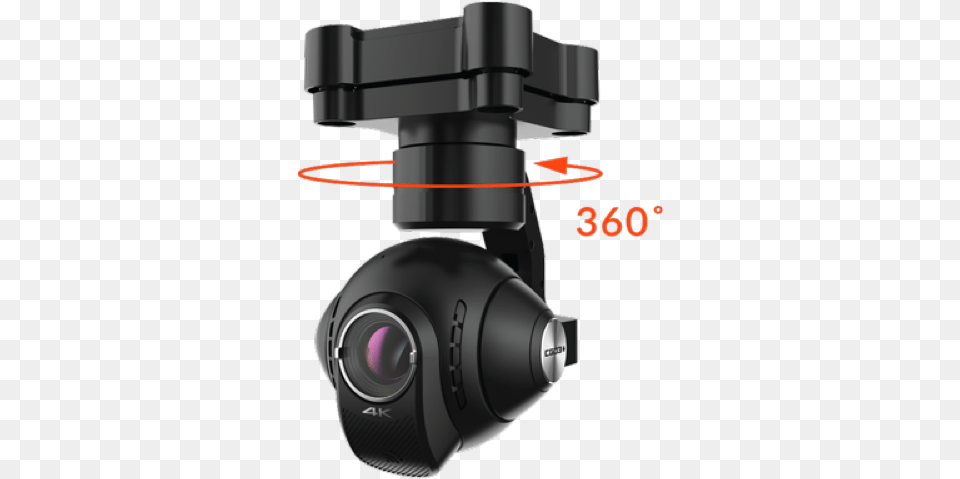 The Cgo3 Gimbal Camera Features A High Quality Glass Yuneec Typhoon H Advanced Hexacopter Drone Yuntyhbeu, Electronics, Video Camera, Appliance, Blow Dryer Png
