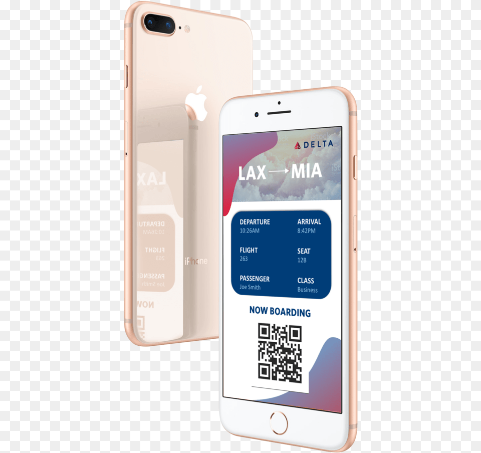 The Challenge Was To Redesign A Mobile Boarding Pass Smartphone, Electronics, Mobile Phone, Phone, Qr Code Png