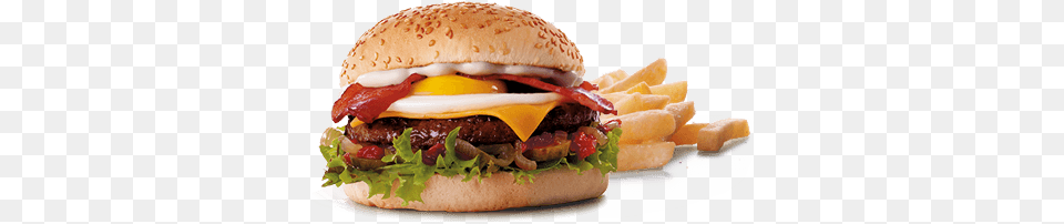 The Champ Burger 4 Steak Burger, Food Png Image