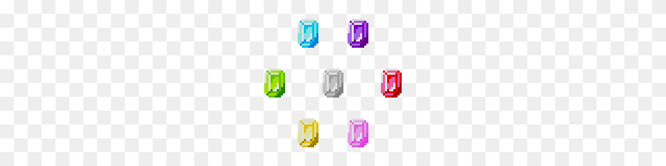 The Chaos Emeralds Except They Have The Emerald Cut, Gray Png