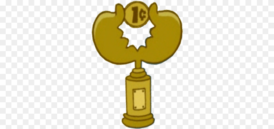 The Cheapest Crab Award Spongebob Trophy, Disk Png