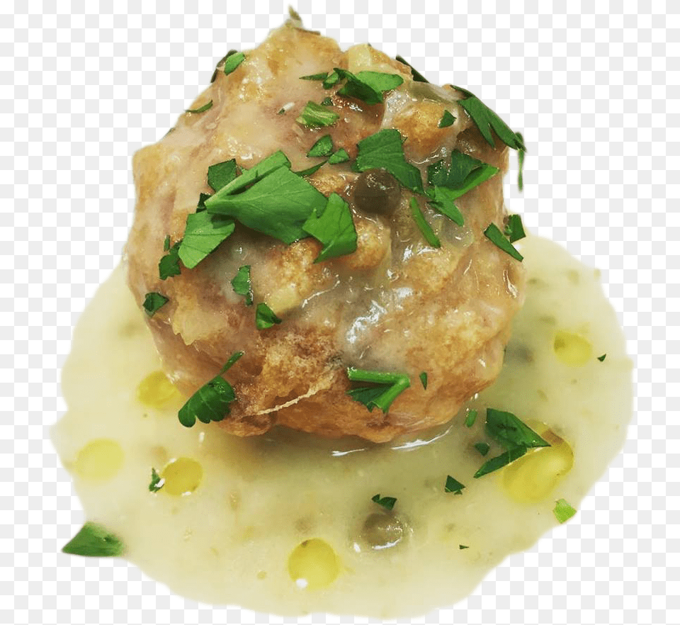 The Chicken Piccata Ball Side Dish, Food, Food Presentation, Meal, Meat Free Transparent Png