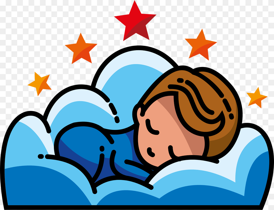 The Child Is Sleeping Clipart, Person, Reading, Symbol, Face Free Transparent Png