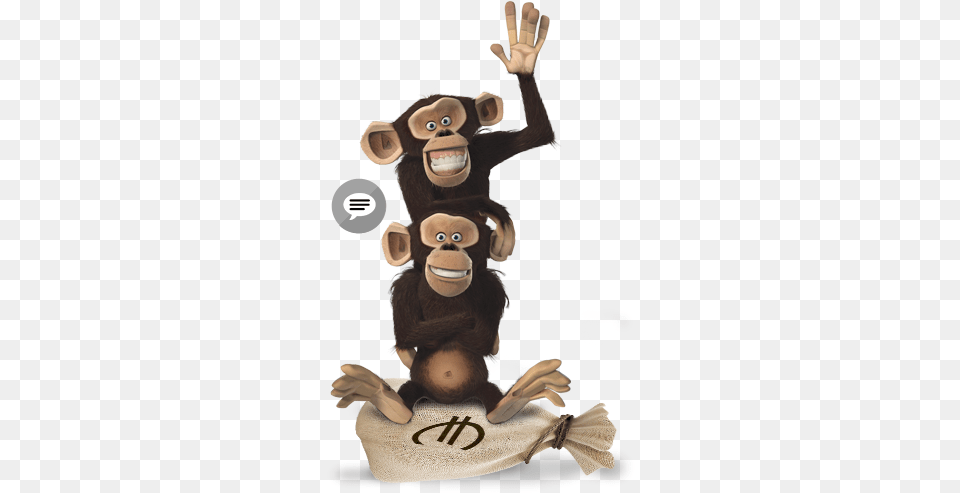The Chimps Madagascar Characters, Plush, Toy, Animal, Mammal Png