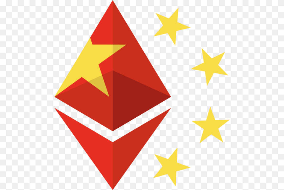 The Chinese Government Can39t Reach The Brakes On Ethereum Star In China Flag, Star Symbol, Symbol, Dynamite, Weapon Free Transparent Png