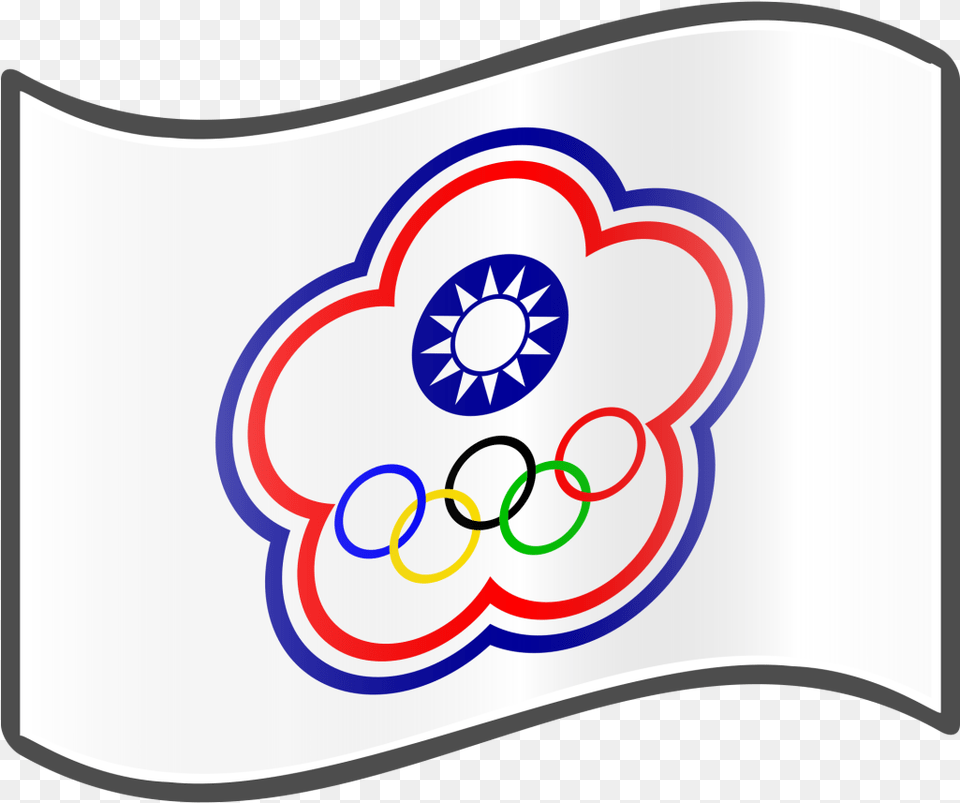 The Chinese Taipei Olympic Flag Chinese Taipei Flag, Dynamite, Weapon Free Transparent Png