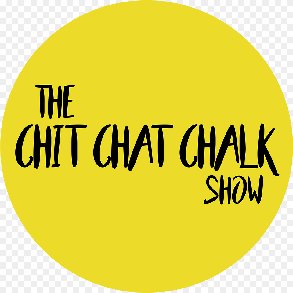 The Chit Chat Chalk Show Mr Men Logo, Oval, Disk, Text Png