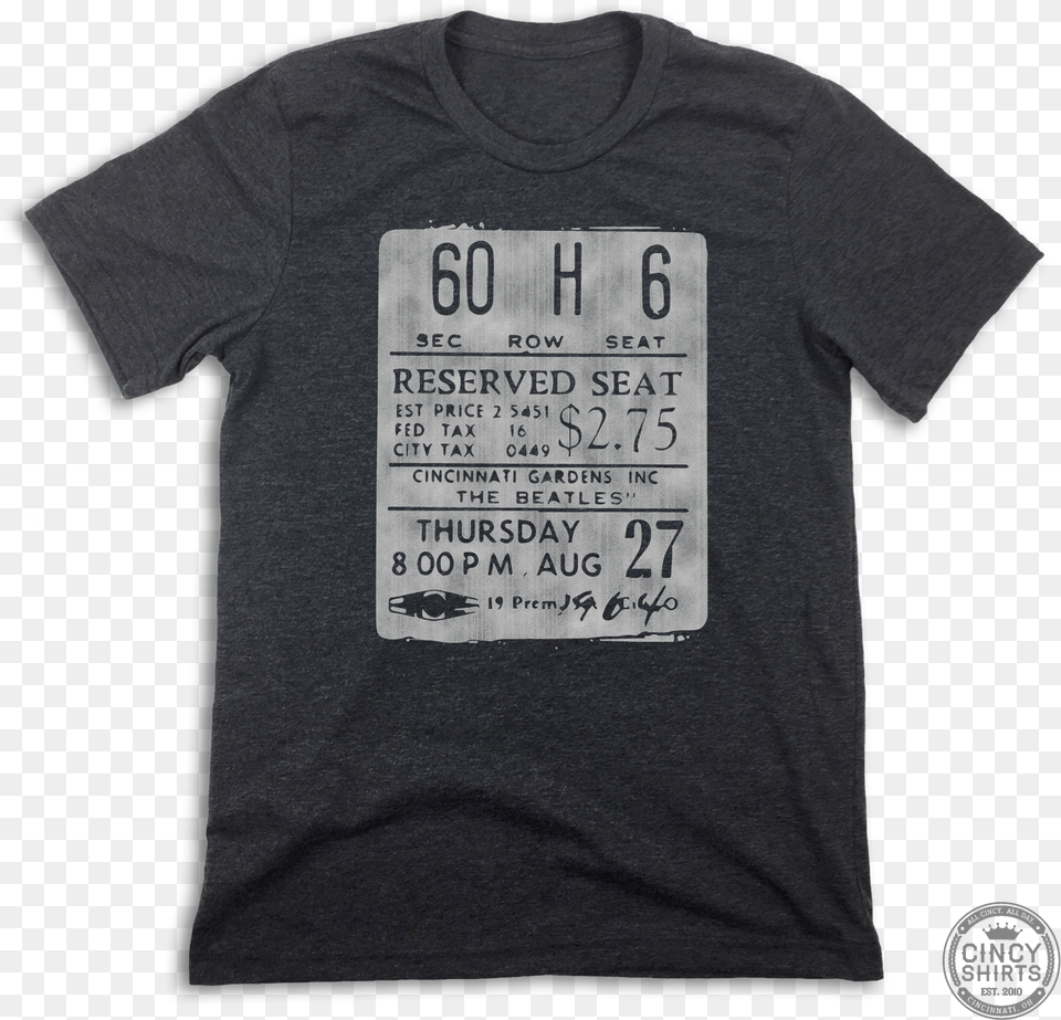 The Cincinnati Gardens Ticket Stubclass Lazyload Ticket Stub T Shirts, Clothing, T-shirt Free Png Download