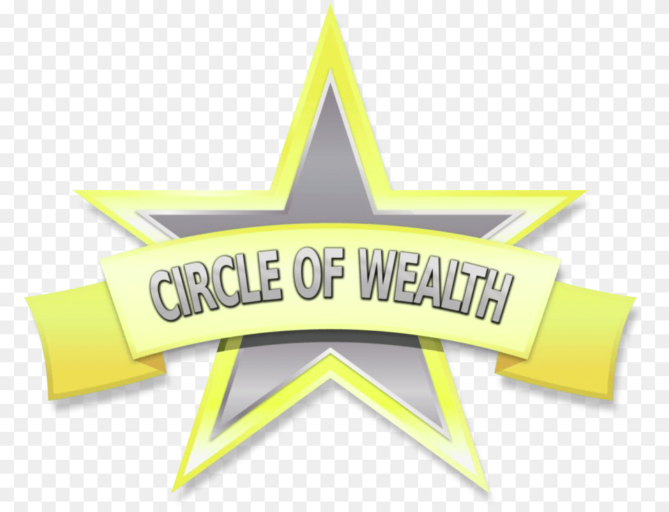 The Circle Of Wealth All Stars Ceo Fireside Chat Emblem, Badge, Logo, Symbol Free Transparent Png